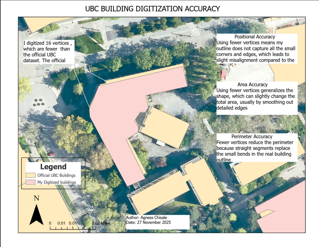UBC Building Digitization Accuracy Map