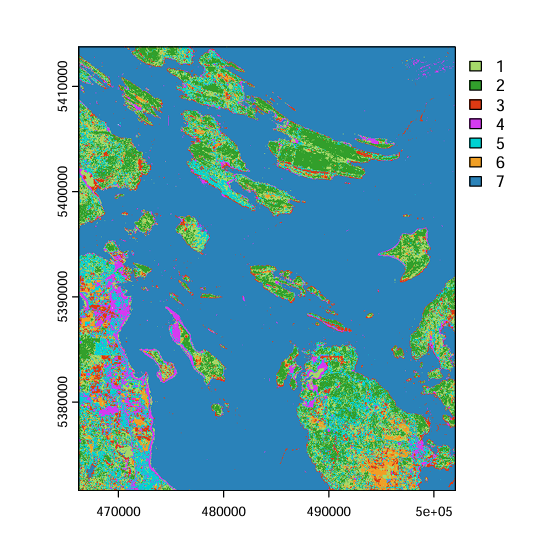 Classified Land Cover Map